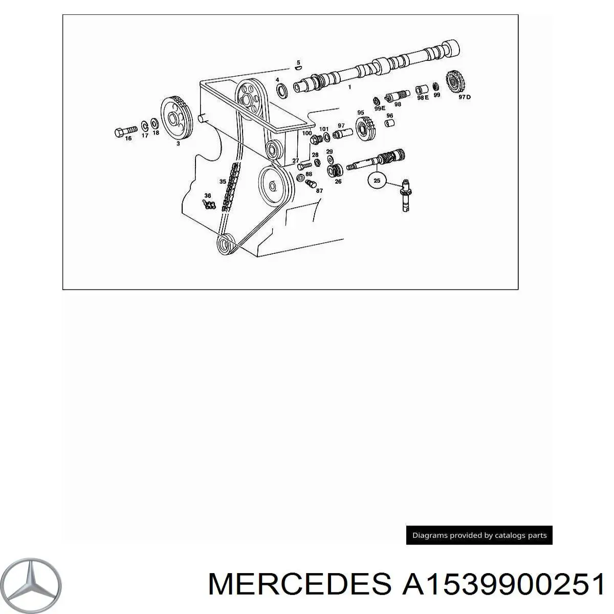 A1539900251 Mercedes 
