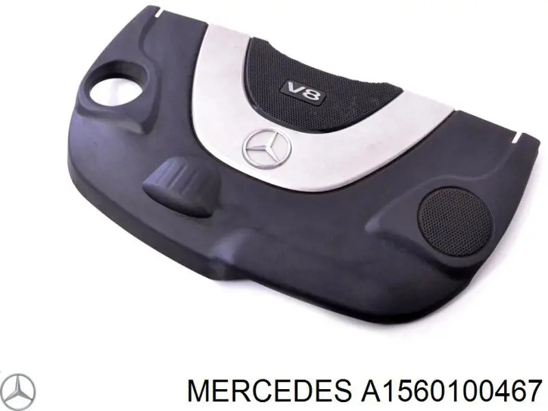 A1560100467 Mercedes Tampa de motor decorativa
