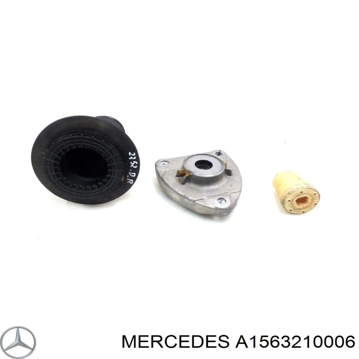 Compre A1563210006 Mercedes Pára-choque (grade de proteção) de amortecedor dianteiro