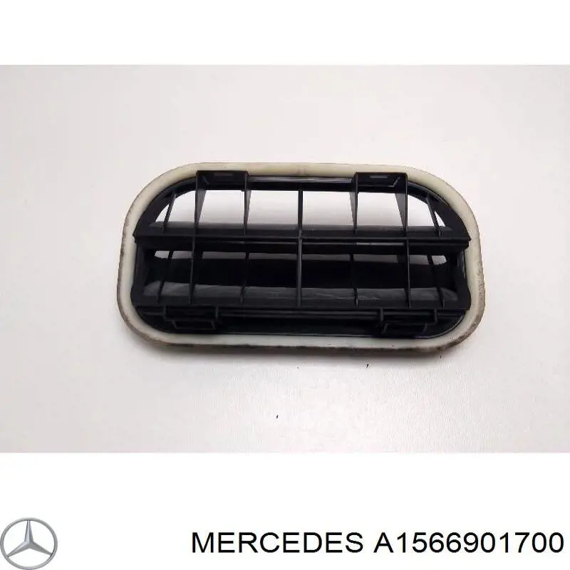 A1566901700 Mercedes Moldura esquerda de pára-brisas