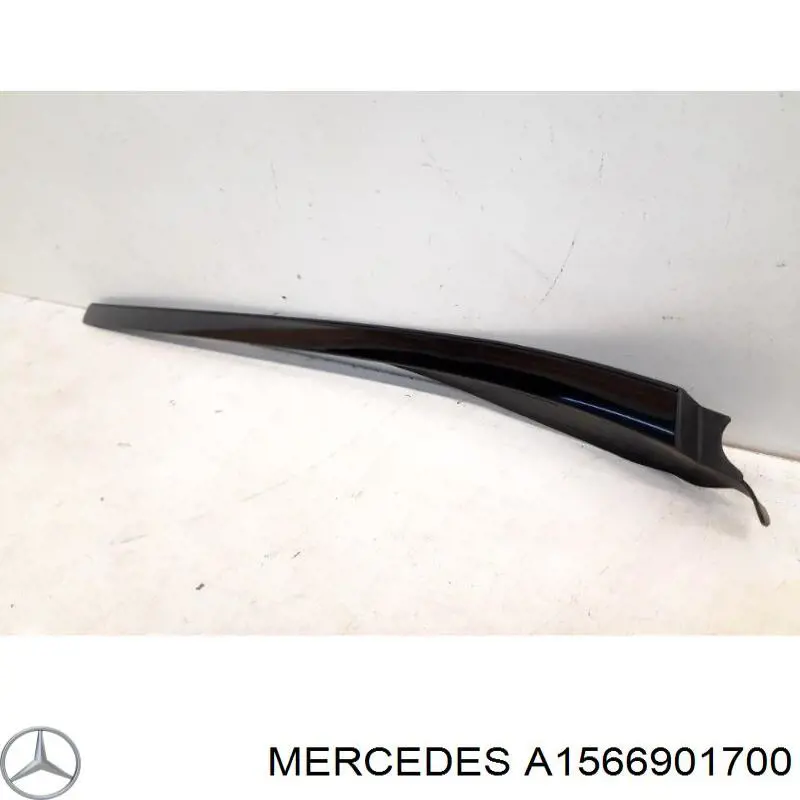 Compre A1566901700 Mercedes Moldura esquerda de pára-brisas