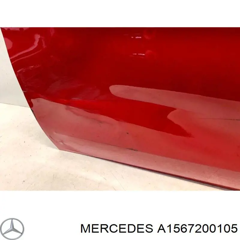 A1567200105 Mercedes Porta dianteira esquerda