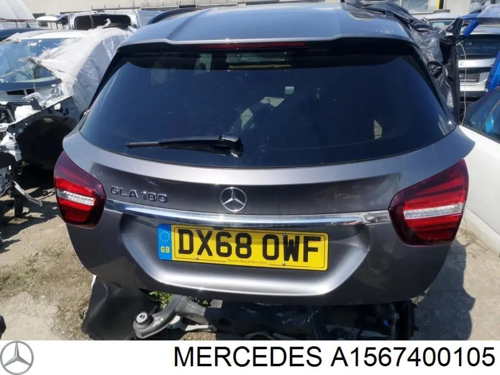 Compre A1567400105 Mercedes Porta traseira (3ª/5ª porta-malas (tampa de alcapão)