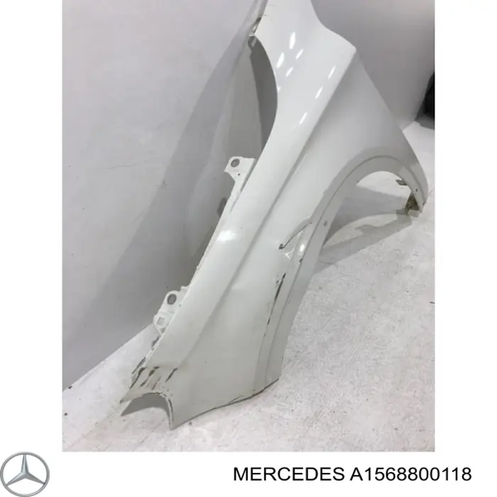 A1568800118 Mercedes Pára-lama dianteiro esquerdo