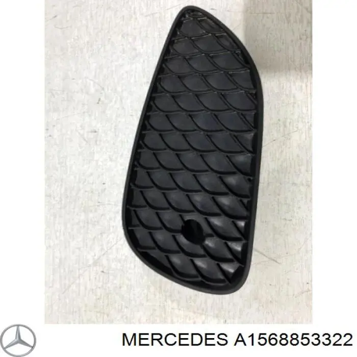 Tampão (grelha) das luzes de nevoeiro do pára-choque dianteiro esquerdo Mercedes A1568853322 preço, a partir de 22,44 USD