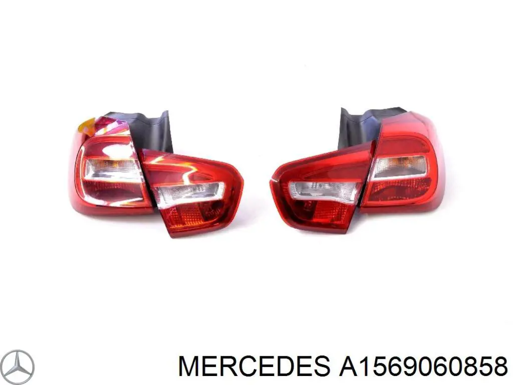 Lanterna traseira direita externa Mercedes A1569060858 preço, a partir de 200,00 USD