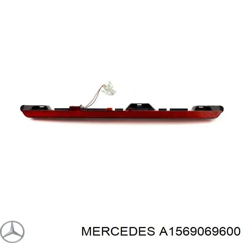 A1569069600 Mercedes Sinal de parada traseiro adicional