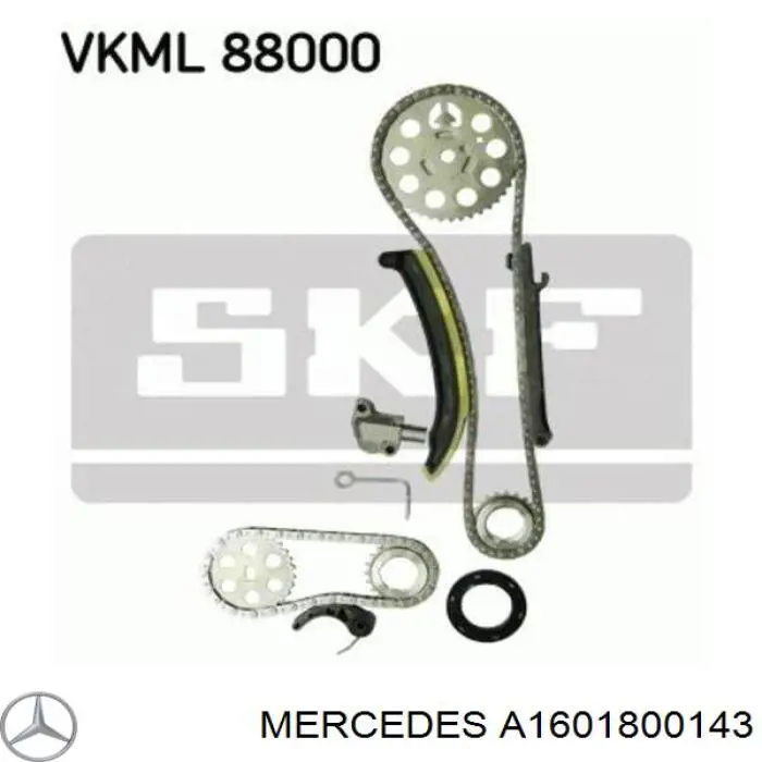 A1601800143 Mercedes Injetor de óleo