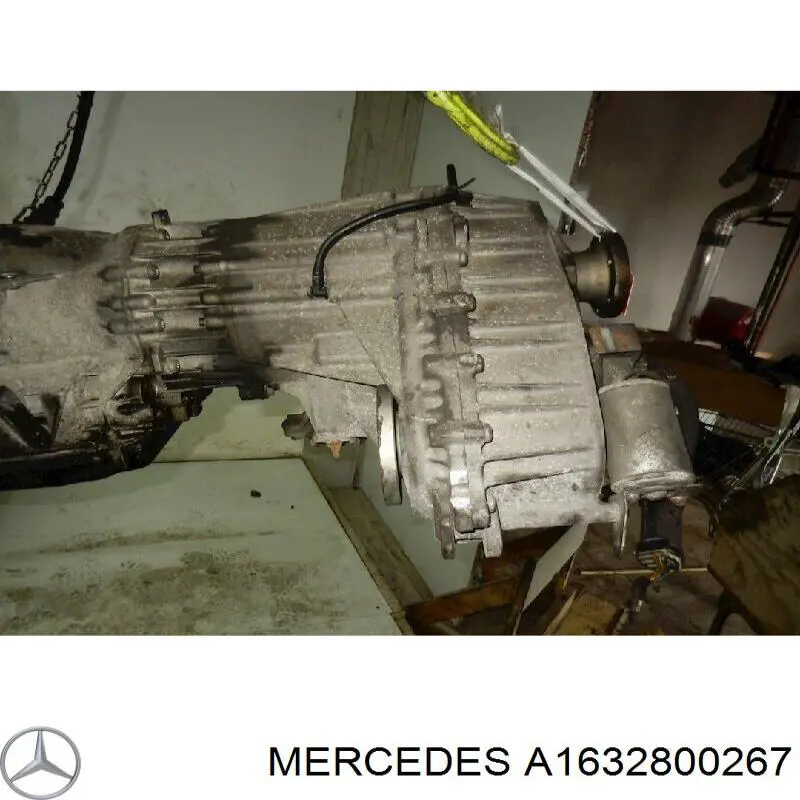 A1632800267 Mercedes Coxim de transmissão (suporte da caixa de transferência)