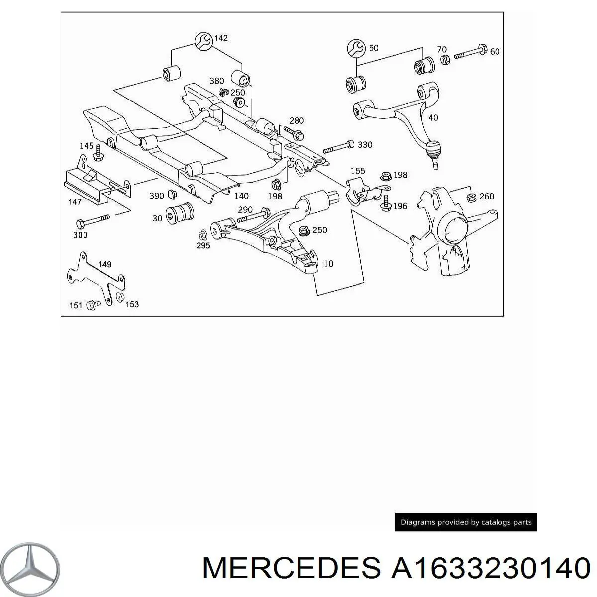 Braçadeira de fixação da bucha de estabilizador dianteiro Mercedes A1633230140 preço, a partir de 6,28 USD