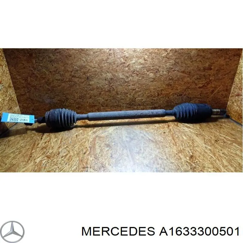 A1633300501 Mercedes Semieixo (acionador) dianteiro direito