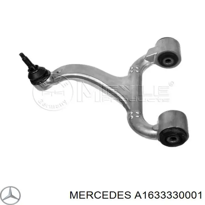 A1633330001 Mercedes Braço oscilante superior esquerdo de suspensão dianteira