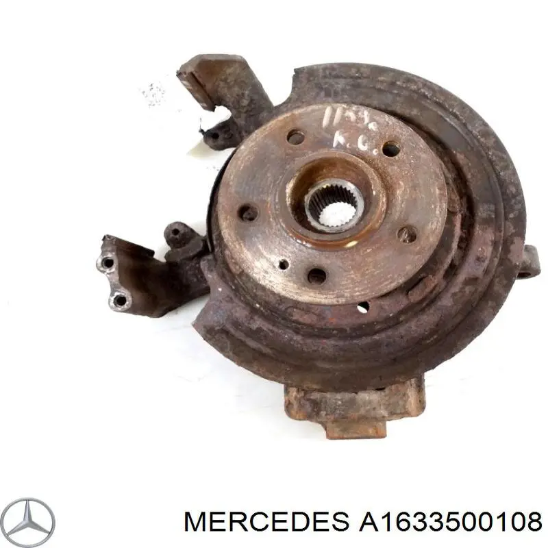 A1633500108 Mercedes Pino moente (extremidade do eixo) traseiro esquerdo