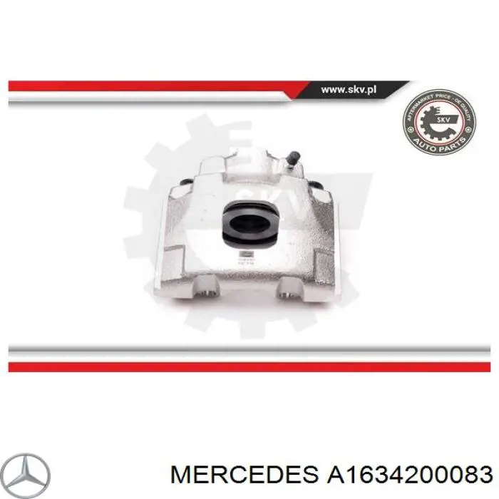 Suporte do freio dianteiro esquerdo Mercedes A1634200083 preço, a partir de 102,15 USD