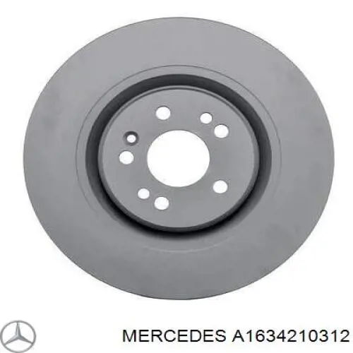 Disco do freio dianteiro Mercedes A1634210312 preço, a partir de 74,55 USD