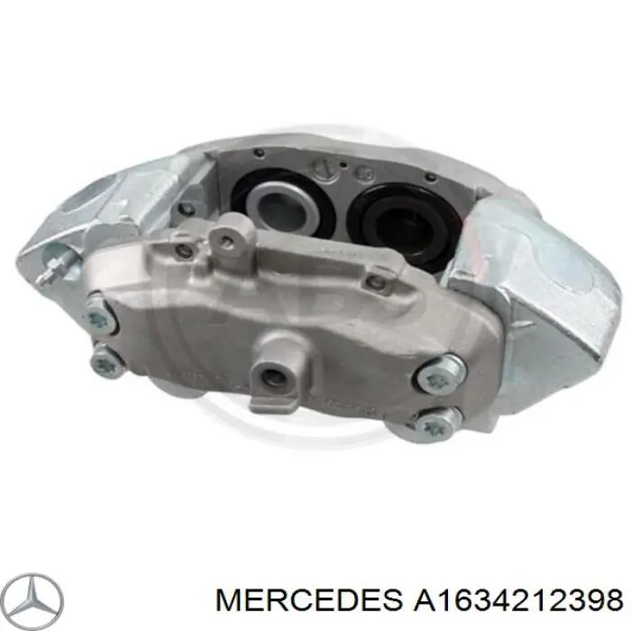 A1634212398 Mercedes Suporte do freio dianteiro esquerdo