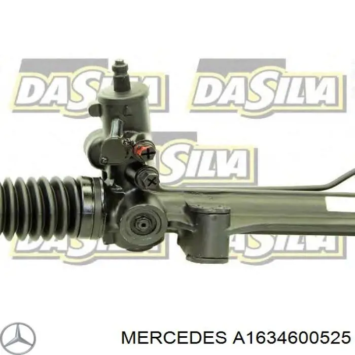 Cremalheira da direção A1634600525 Mercedes