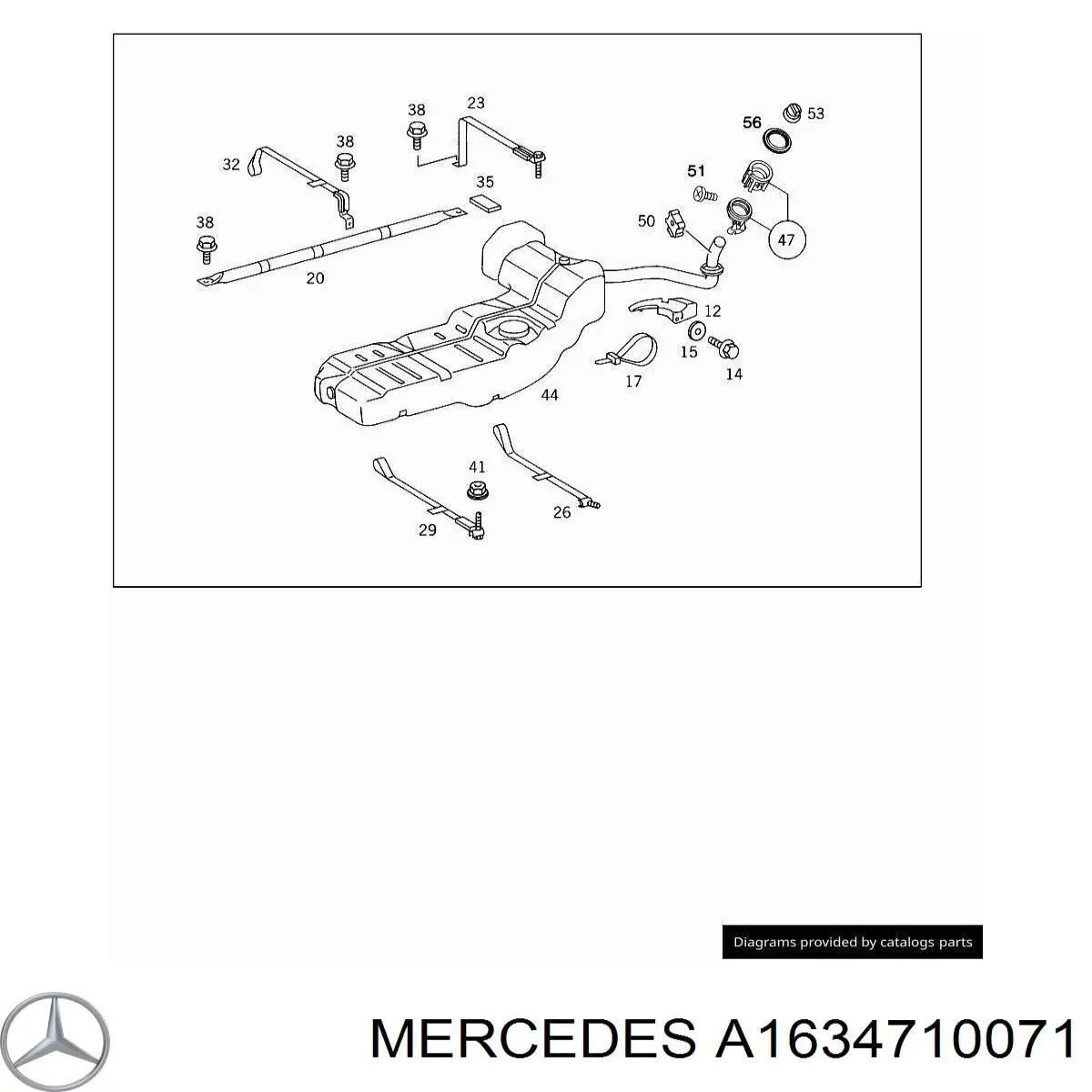 A1634710071 Mercedes 