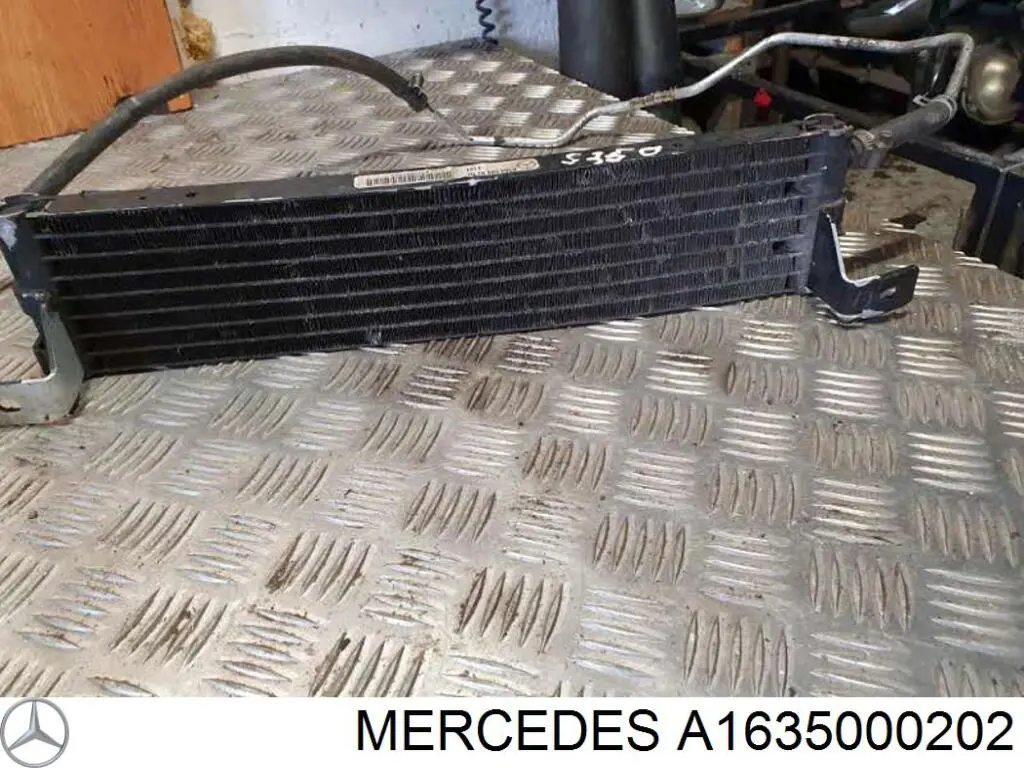 A1635000202 Mercedes Radiador de esfriamento de motor adicional