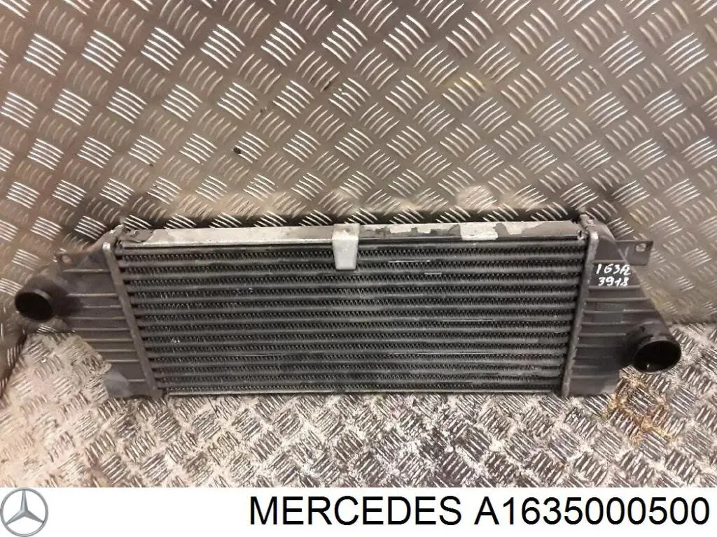 A1635000500 Mercedes Radiador de intercooler