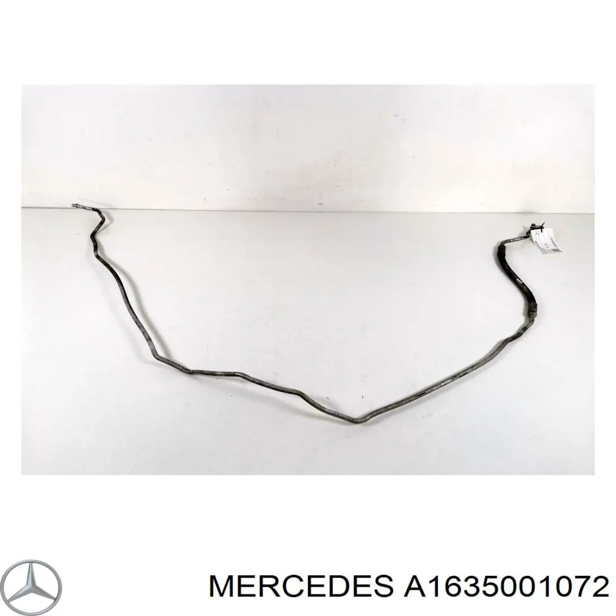 A1635001072 Mercedes Mangueira de aparelho de ar condicionado, desde o radiador até o vaporizador