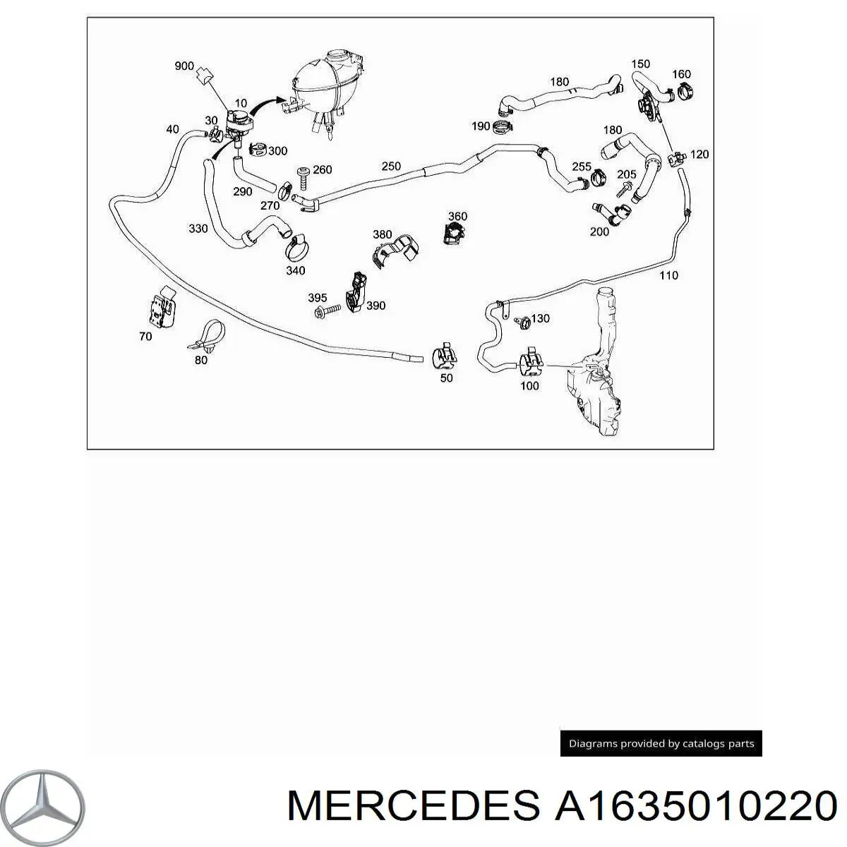 Compre A1635010220 Mercedes 