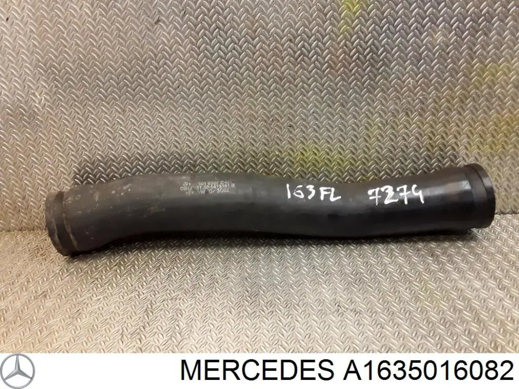 Compre A1635016082 Mercedes Mangueira (cano derivado) de intercooler