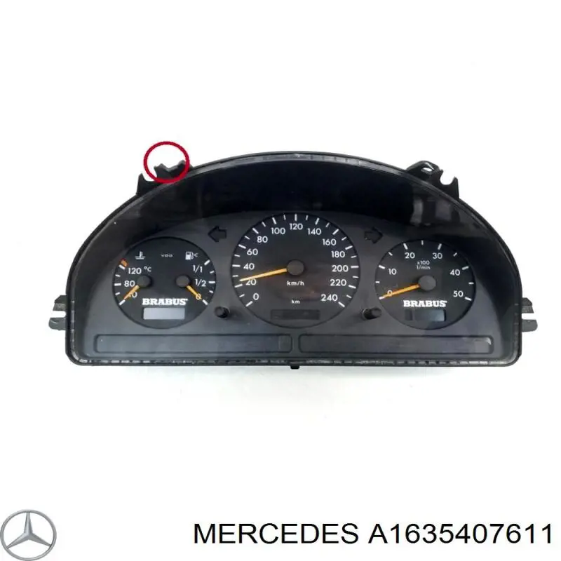 Compre A1635407611 Mercedes Painel de instrumentos (quadro de instrumentos)