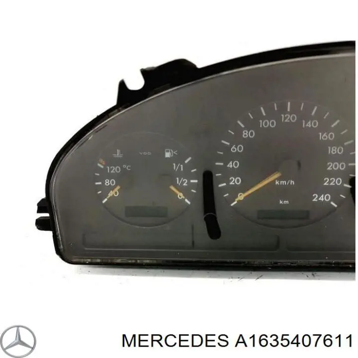 Painel de instrumentos (quadro de instrumentos) Mercedes A1635407611 preço, a partir de 74,88 USD