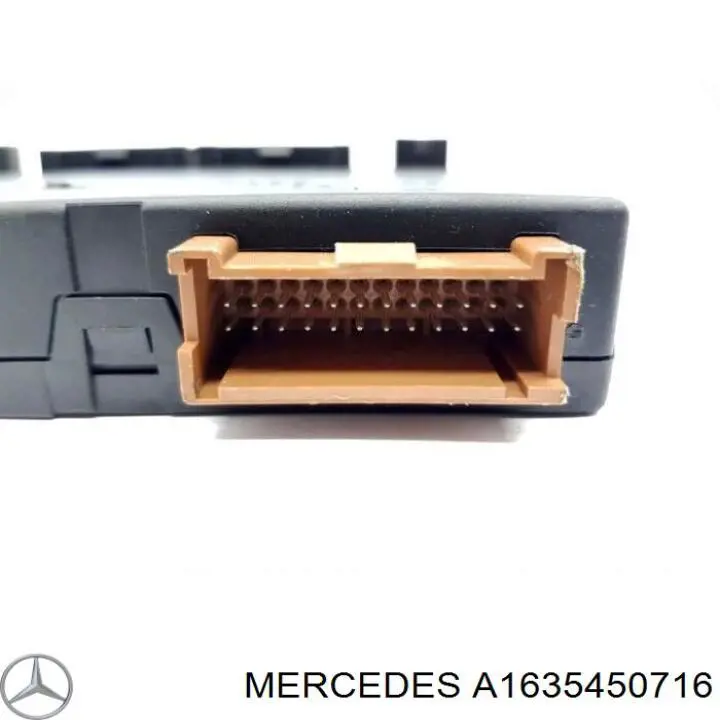 Compre A1635450716 Mercedes Regulador de revoluções de ventilador de esfriamento (unidade de controlo)