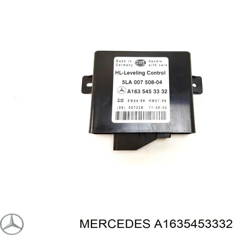 A1635453332 Mercedes Módulo de direção (Centralina eletrônica) das luzes