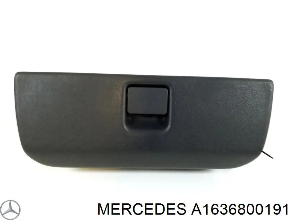 A1636800191 Mercedes Caixa para porta-luvas (porta-luvas)