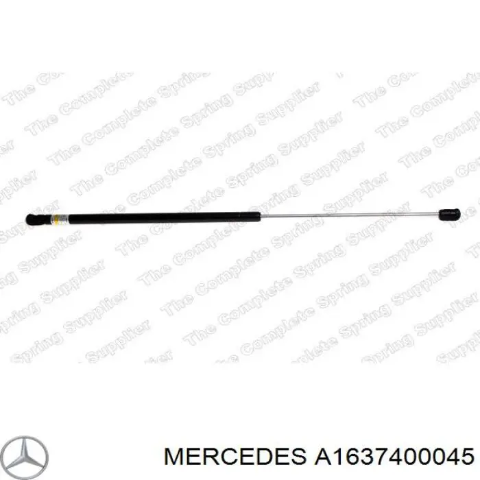 A1637400045 Mercedes Amortecedor de tampa de porta-malas (de 3ª/5ª porta traseira)