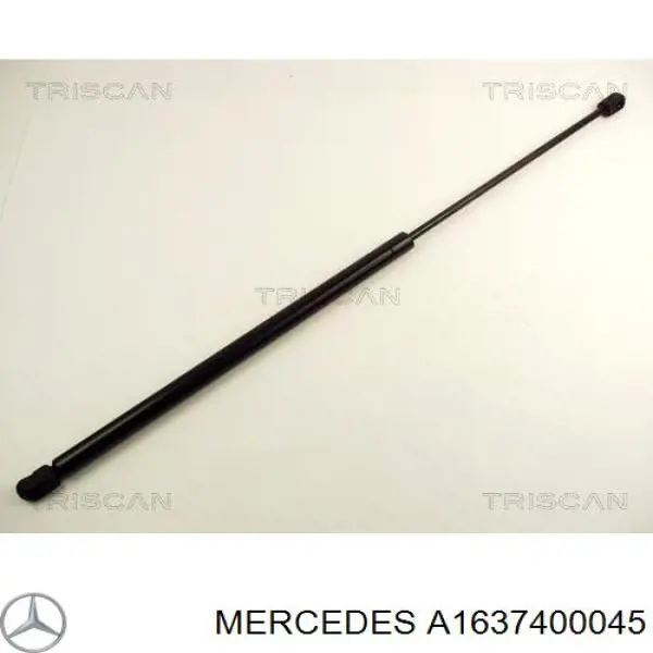 Amortecedor de tampa de porta-malas (de 3ª/5ª porta traseira) Mercedes A1637400045 preço, a partir de 13,54 USD