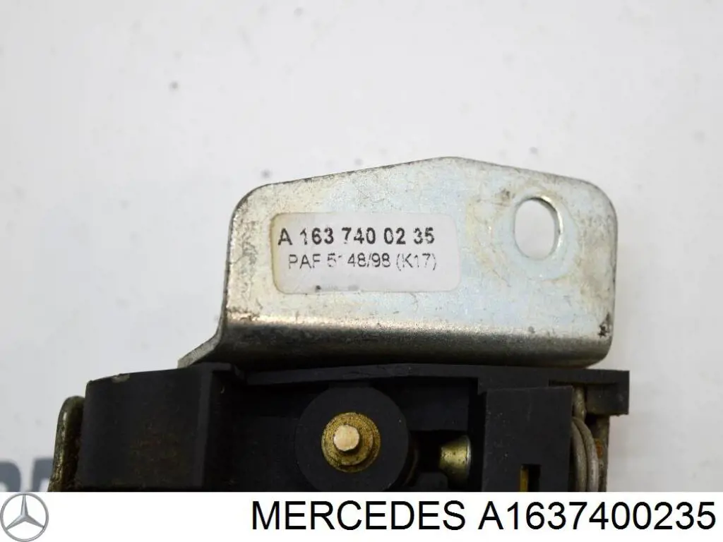 Fecho de tampa de porta-malas (de 3ª/5ª porta traseira) Mercedes A1637400235 preço, a partir de 39,16 USD