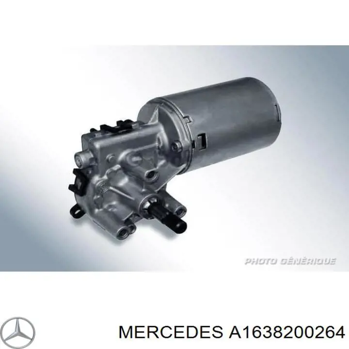 A1638200264 Mercedes Lanterna traseira direita