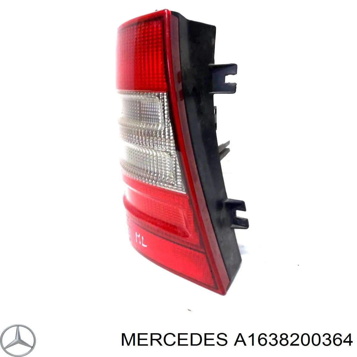 A1638200364 Mercedes Lanterna traseira esquerda