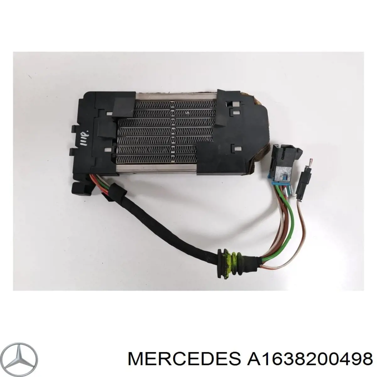 A1638200498 Mercedes Aquecedor elétrico de ar do sistema de calefacção de salão