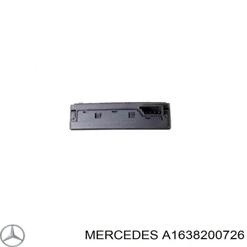 A1638200726 Mercedes Sensor de chuva