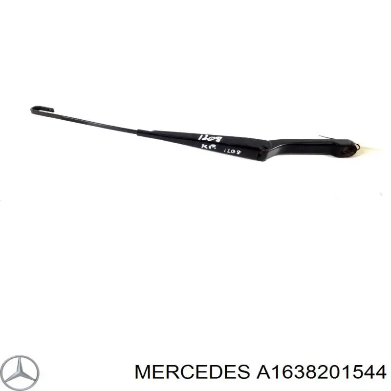 A1638201544 Mercedes Braço de limpa-pára-brisas do pára-brisas