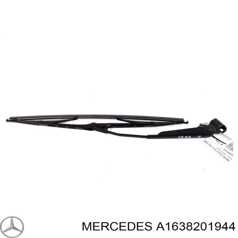 A1638201944 Mercedes Braço de limpa-pára-brisas de vidro traseiro