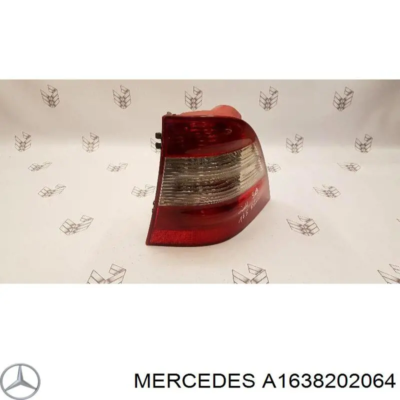 Lanterna traseira direita Mercedes A1638202064 preço, a partir de 119,18 USD