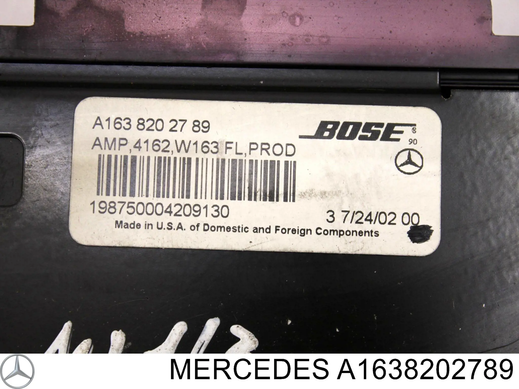  Mercedes A1638202789 preço, a partir de 163,45 USD