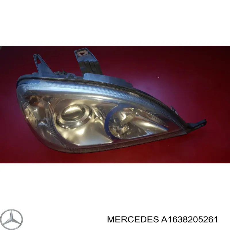A1638205261 Mercedes Luz direita