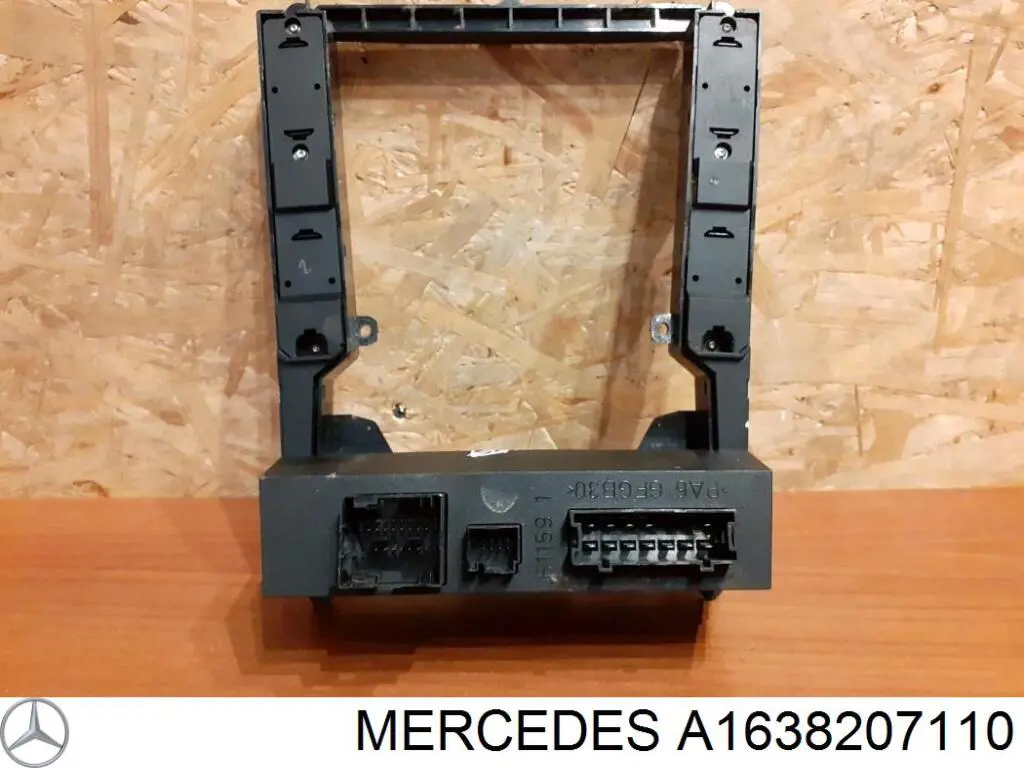 Unidade de botões de controlo de elevador de vidro de consola central Mercedes A1638207110 preço, a partir de 81,11 USD
