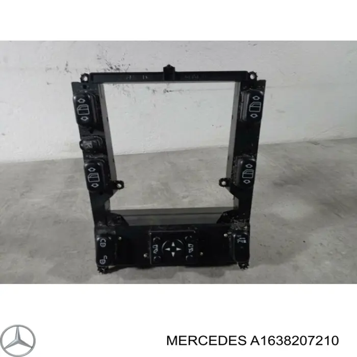 Botão de ativação de motor de acionamento de vidro de consola central Mercedes A1638207210 preço, a partir de 131,10 USD