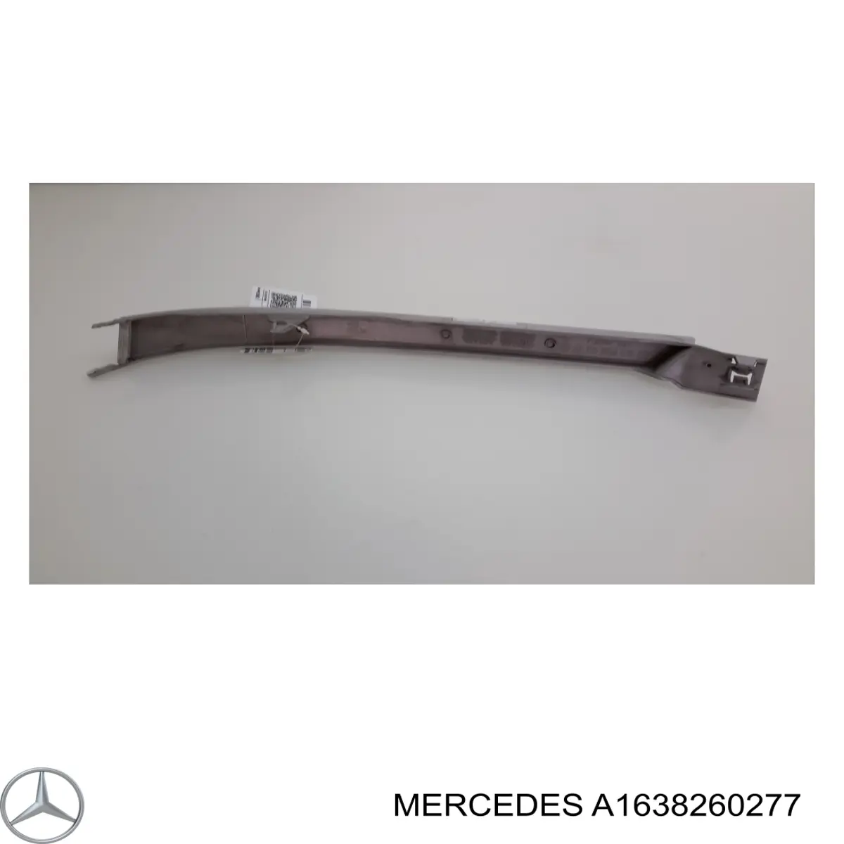 Ripa (placa sobreposta) da luz direita Mercedes A1638260277 preço, a partir de 46,91 USD