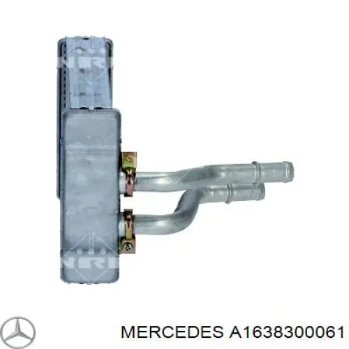 A1638300061 Mercedes Radiador de forno (de aquecedor)