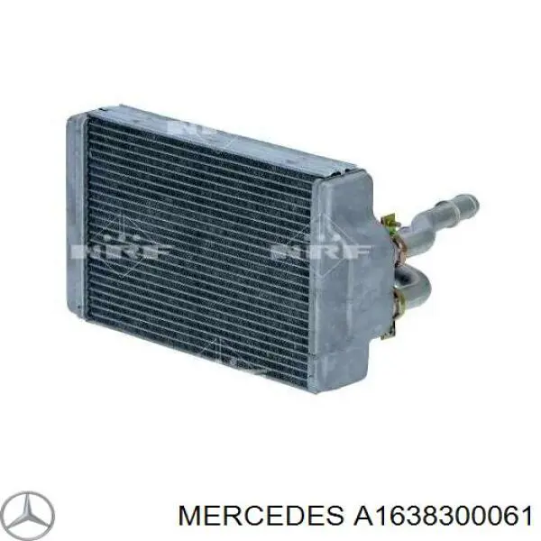 Compre A1638300061 Mercedes Radiador de forno (de aquecedor)