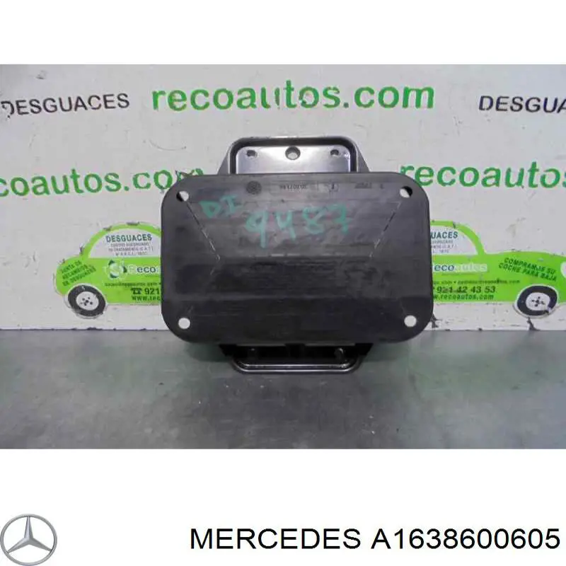 A1638600605 Mercedes Cinto de segurança (AIRBAG) da porta dianteira esquerda